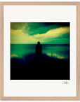 Emerald Storms Framed print 40x50 cm / 16x20″ Wood frame 26