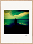 Emerald Storms Framed print 45x60 cm / 18x24″ Wood frame 28