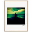 Emerald Storms Framed print 60x80 cm / 24x32″ Wood frame 22