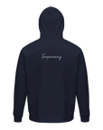 Empowering Hoodie «Northern Soul »French Navy 2
