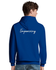 Empowering - "Northern Soul" Hoodie Royal Blue XS 4
