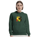 Energy - "In the Eye" Hoodie Bottle Green XS 5