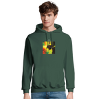 Energy - "In the Eye" Hoodie Bottle Green XS 3