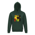 Energy - "In the Eye" Hoodie Bottle Green 1