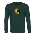 Energy - "In the Eye" Long sleeve green empire 1