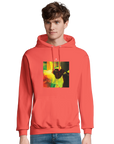 Energy - "In the Eye" Hoodie pop orange XS 3