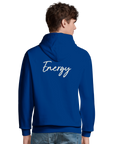 Energy - "In the Eye" Hoodie Royal Blue XS 4