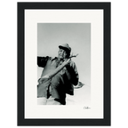 Everyday Hero Framed print 13x18 cm / 5x7″ Black frame 62