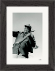 Everyday Hero Framed print 13x18 cm / 5x7″ Black frame 44