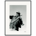 Everyday Hero Framed print 13x18 cm / 5x7″ White frame 1