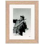 Everyday Hero Framed print 13x18 cm / 5x7″ Wood frame 28