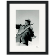 Everyday Hero Framed print 15x20 cm / 6x8″ Black frame 63