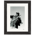Everyday Hero Framed print 15x20 cm / 6x8″ Black frame 53