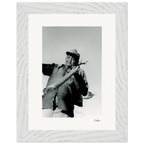 Everyday Hero Framed print 15x20 cm / 6x8″ White frame 14