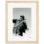 Everyday Hero Framed print 15x20 cm / 6x8″ Wood frame 29