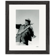 Everyday Hero Framed print 20x25 cm / 8x10″ Black frame 50