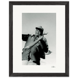 Everyday Hero Framed print 27x35 cm / 11x14″ Black frame 46