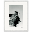Everyday Hero Framed print 27x35 cm / 11x14″ White frame 18