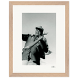 Everyday Hero Framed print 27x35 cm / 11x14″ Wood frame 33