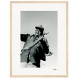 Everyday Hero Framed print 30x40 cm / 12x16″ Wood frame 33
