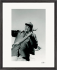 Everyday Hero Framed print 40x50 cm / 16x20″ Black frame 55