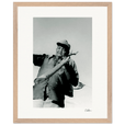 Everyday Hero Framed print 40x50 cm / 16x20″ Wood frame 24