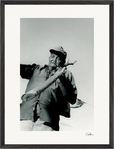 Everyday Hero Framed print 45x60 cm / 18x24″ Black frame 51