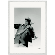 Everyday Hero Framed print 50x70 cm / 20x28″ White frame 22