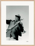 Everyday Hero Framed print 60x80 cm / 24x32″ Wood frame 39