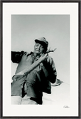 Everyday Hero Framed print 60x90 cm / 24x36″ Black frame 52