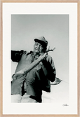 Everyday Hero Framed print 60x90 cm / 24x36″ Wood frame 38