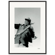 Everyday Hero Framed print 70x100 cm / 28x40″ Black frame 54