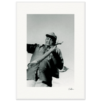 Everyday Hero Framed print 70x100 cm / 28x40″ White frame 6