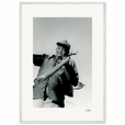 Everyday Hero Framed print 70x100 cm / 28x40″ White frame 9