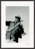 Everyday Hero Framed print A1 (59.4 x 84.1 cm) Black frame 45