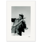 Everyday Hero Framed print A1 (59.4 x 84.1 cm) White frame 20