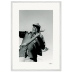 Everyday Hero Framed print A1 (59.4 x 84.1 cm) White frame 15