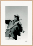 Everyday Hero Framed print A1 (59.4 x 84.1 cm) Wood frame 30