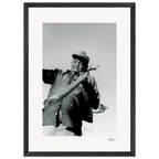 Everyday Hero Framed print A2 (42 x 59.4 cm) Black frame 42