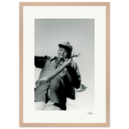 Everyday Hero Framed print A2 (42 x 59.4 cm) Wood frame 36