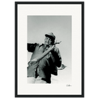 Everyday Hero Framed print A3 (29.7 x 42 cm) Black frame 68