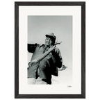 Everyday Hero Framed print A3 (29.7 x 42 cm) Black frame 41