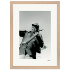 Everyday Hero Framed print A3 (29.7 x 42 cm) Wood frame 25