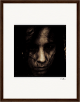 Face It Framed print 27x35 cm / 11x14″ Dark wood frame 25