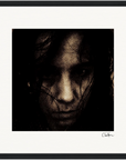 Face It Framed print 30x30 cm / 12x12″ Black frame 36