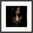 Face It Framed print 30x30 cm / 12x12″ Black frame 36