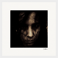 Face It Framed print 30x30 cm / 12x12″ White frame 8