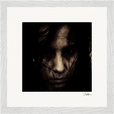 Face It Framed print 30x30 cm / 12x12″ White frame 8