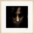 Face It Framed print 30x30 cm / 12x12″ Wood frame 18