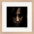 Face It Framed print 30x30 cm / 12x12″ Wood frame 19